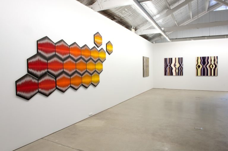 in situ at Turner Galleries, Musical Geometry exhibition 2012
