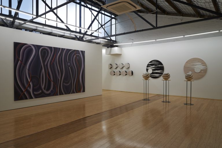 in situ at Dominik Mersch Gallery, A Delicate Balance exhibition 2015