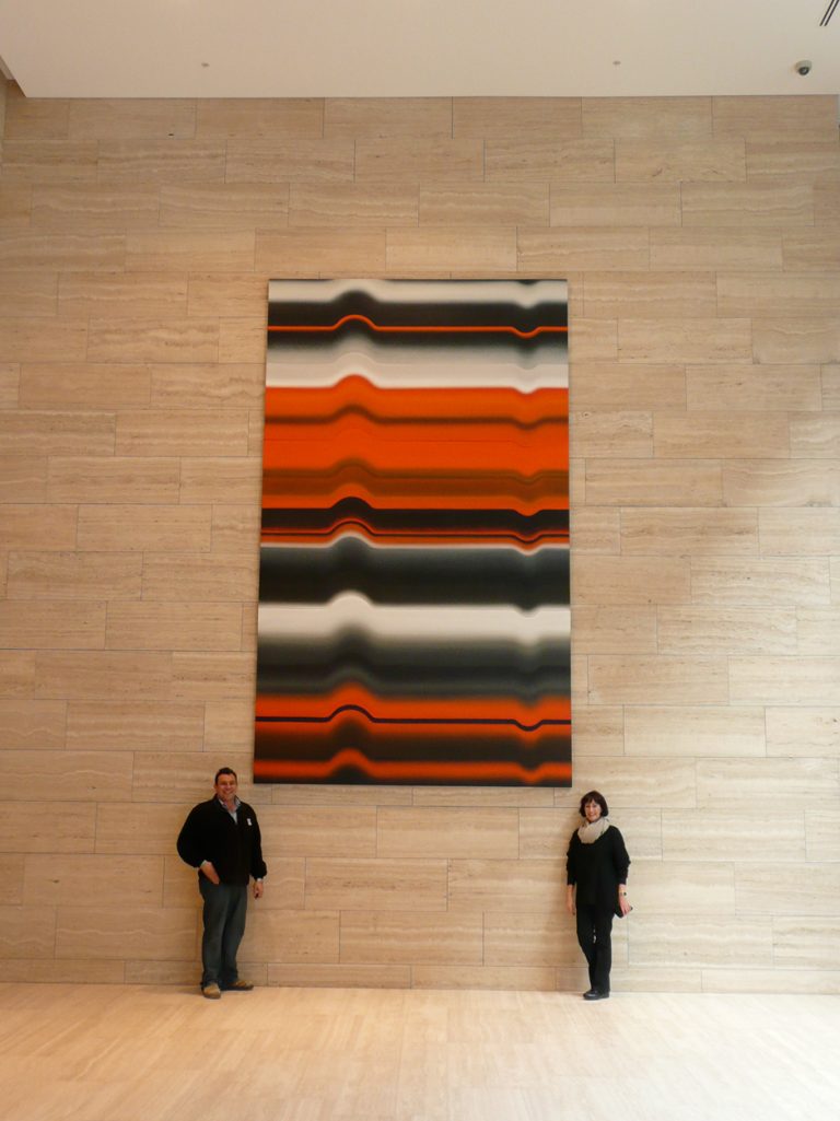 Strobe Series No. 7, North Sydney, 2008 – installation day