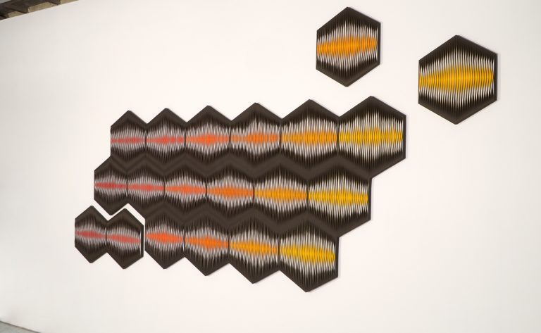 Liquid Light: Honeycomb No. 1, Heartbeat exhibition 2011