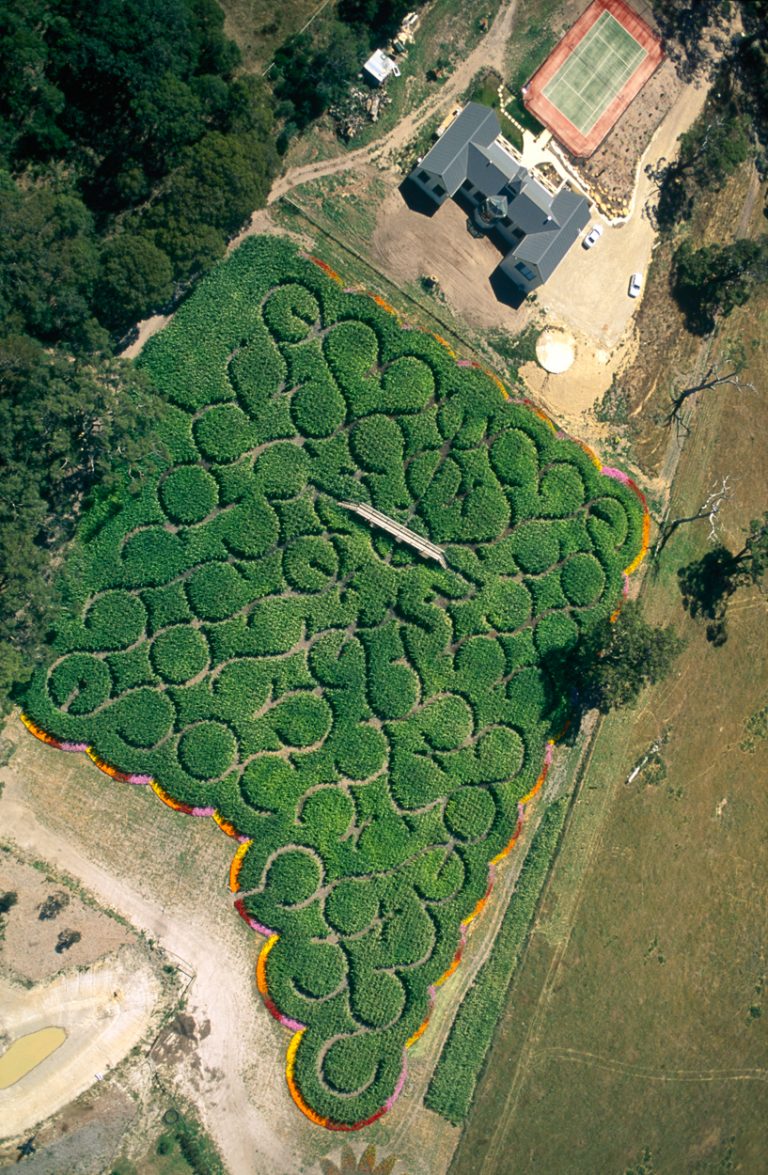55 Ring Maze, Mornington Peninsula, Victoria, 2000