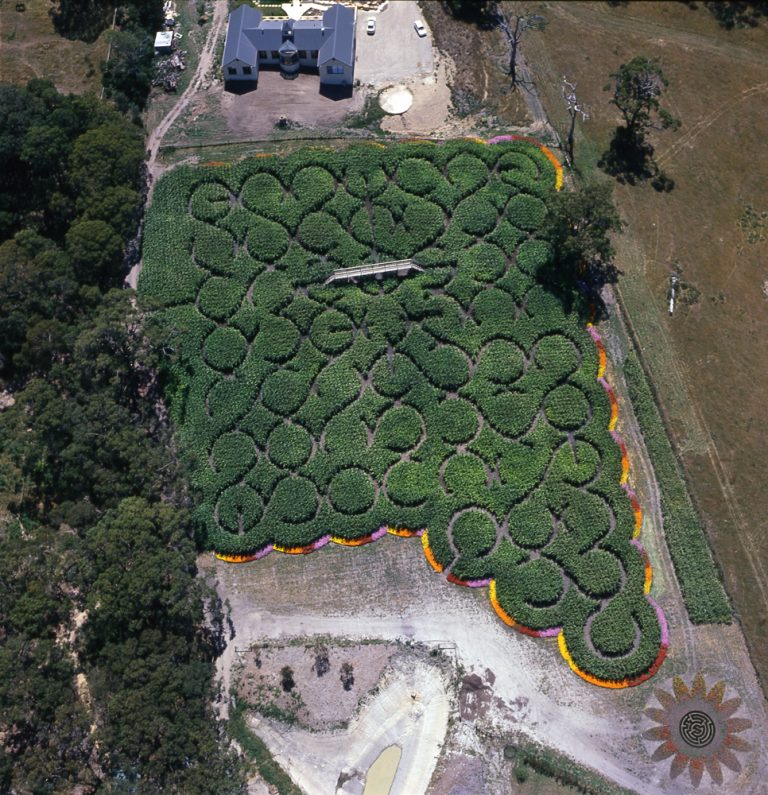 55 Ring Maze, Mornington Peninsula, Victoria, 2000