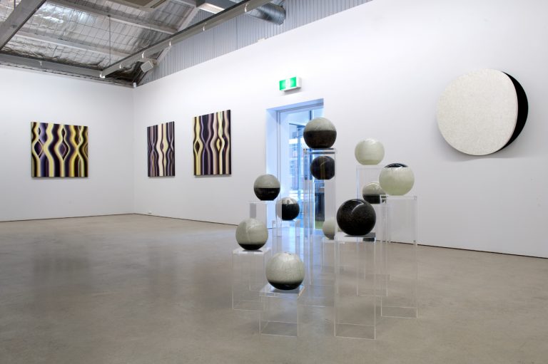 in situ at Turner Galleries, Musical Geometry exhibition 2012