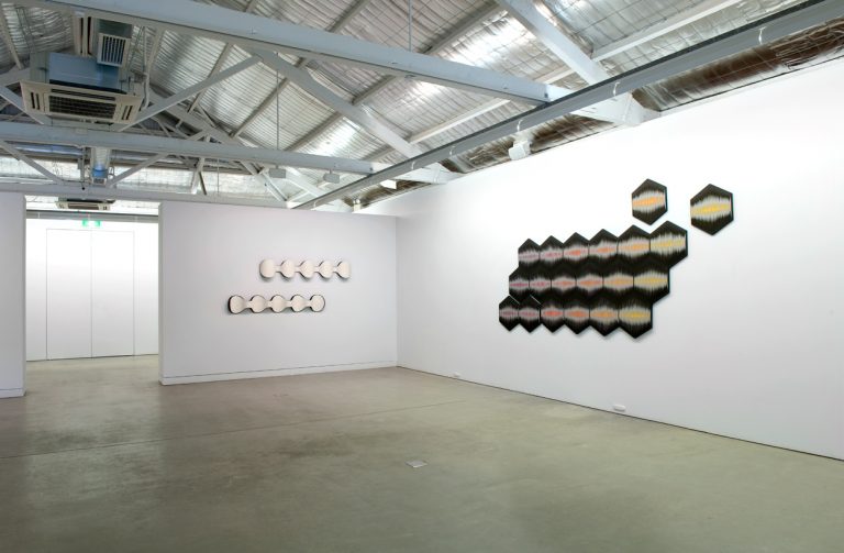in situ at Turner Galleries, Musical Geometry exhibition 2012