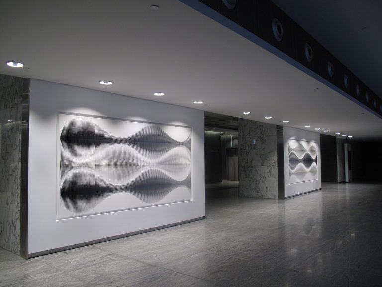 Liquid Light Triptych Nos. 3 & 4: 20 Bond Street, Sydney
