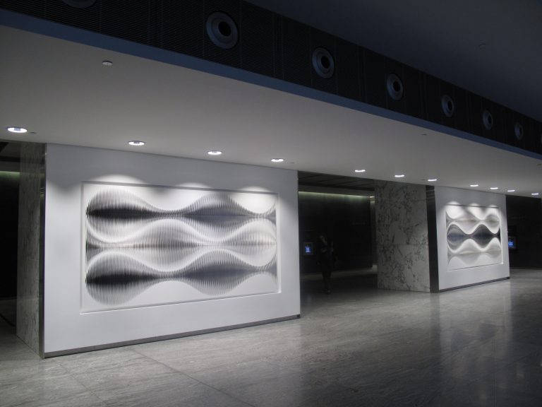Liquid Light Triptych Nos. 3 & 4: 20 Bond Street, Sydney