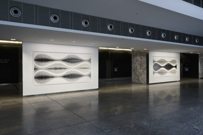 Liquid Light Triptych Nos. 3 & 4: 20 Bond Street, Sydney