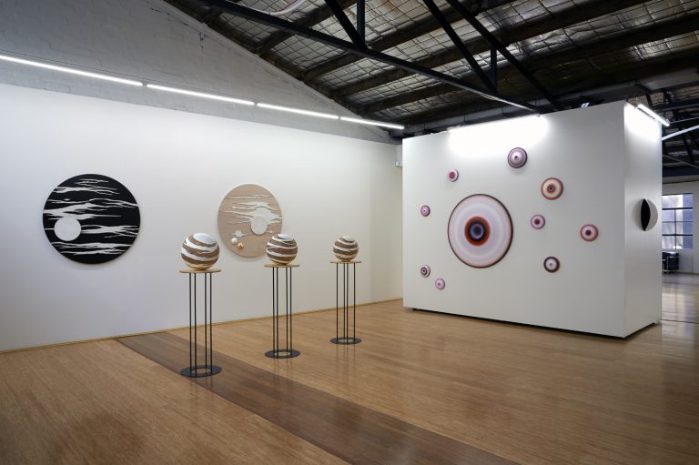 in situ at Dominik Mersch Gallery, A Delicate Balance exhibition 2015