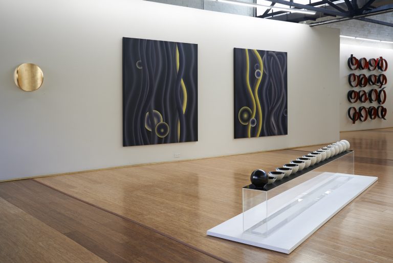 in situ at Dominik Mersch Gallery, A Delicate Balance exhibition 2015