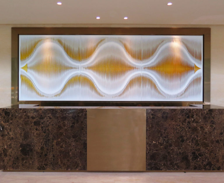 Installation Shangri-La Hotel, Yangon, Myanmar