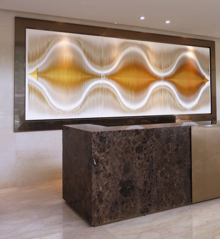 Installation Shangri-La Hotel, Yangon, Myanmar
