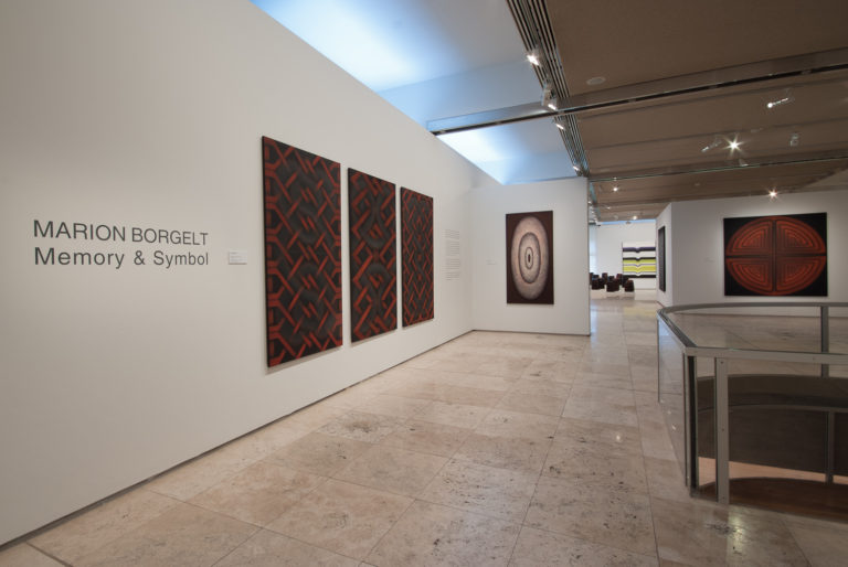 in situ at Newcastle Art Gallery, Memory & Symbol Exhibition 2016