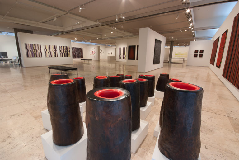 in situ at Newcastle Art Gallery, Memory & Symbol Exhibition 2016