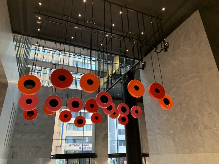 Musical Spheres, 123 Pitt Street, Sydney